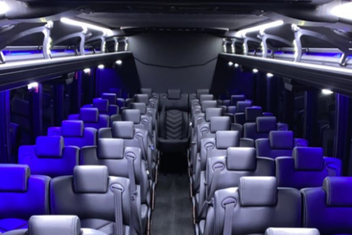 Madison Charter Bus Interior